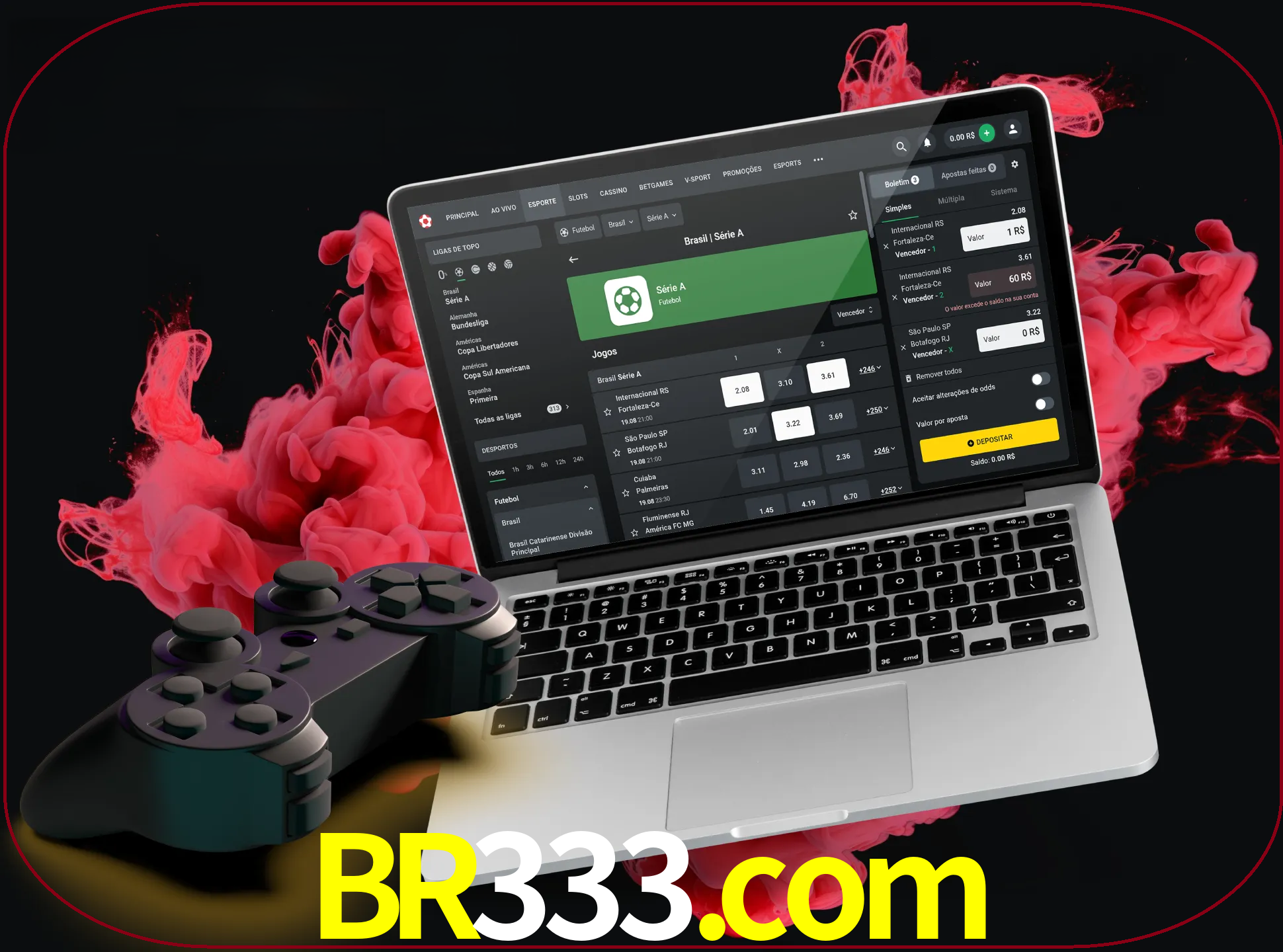 Visite a secção especial de jogos de vídeo em br333 para descobrir em que jogos pode apostar e ganhar muito dinheiro.