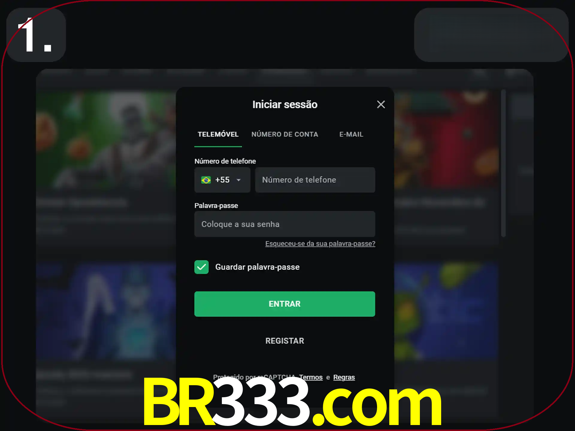 Acesse o site.
